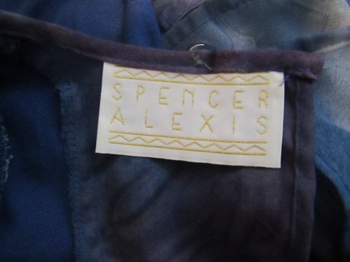 Vintage 80s Spencer Alexis Peplum Long Maxi Dress V Corset Style Belt Sz 8 - Picture 9 of 10