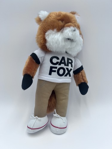 Show Me the Carfax Auto Volpe Peluche 10" Peluche Mascotte Pubblicità Giocattolo Bambola - Foto 1 di 3
