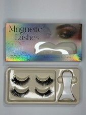 2 Pair Magnetic Lash Set No Glue False Eyelas...