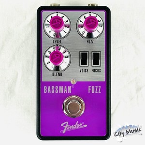 Used Fender Bassman Fuzz Guitar Effects Pedal ♫