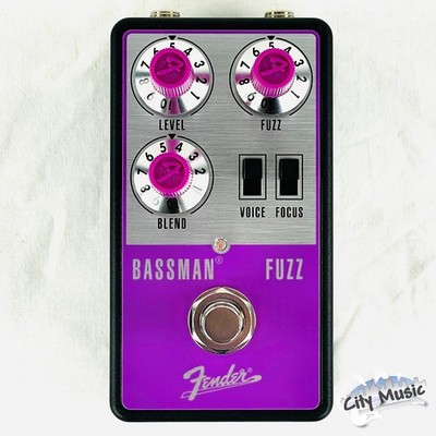 Used Fender Bassman Fuzz Guitar Effects Pedal  