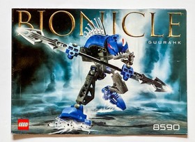 LEGO BIONICLE Rahkshi Guurahk (8590)  Complete Set with Instructions w/Kraata