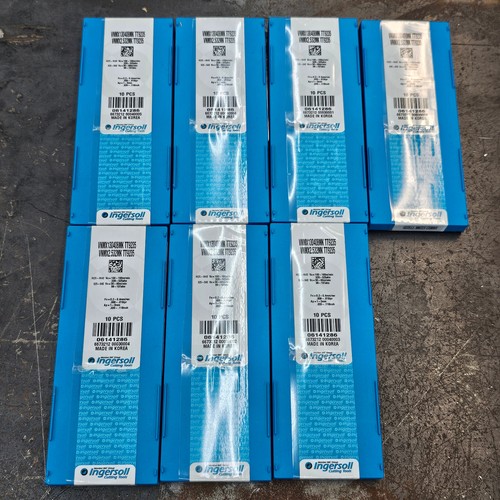 Cantidad 10 insertos de carburo grado Ingersoll VNMX 2.532 MK VNMX130408MK 6141286 TT9235 - Imagen 2 de 2