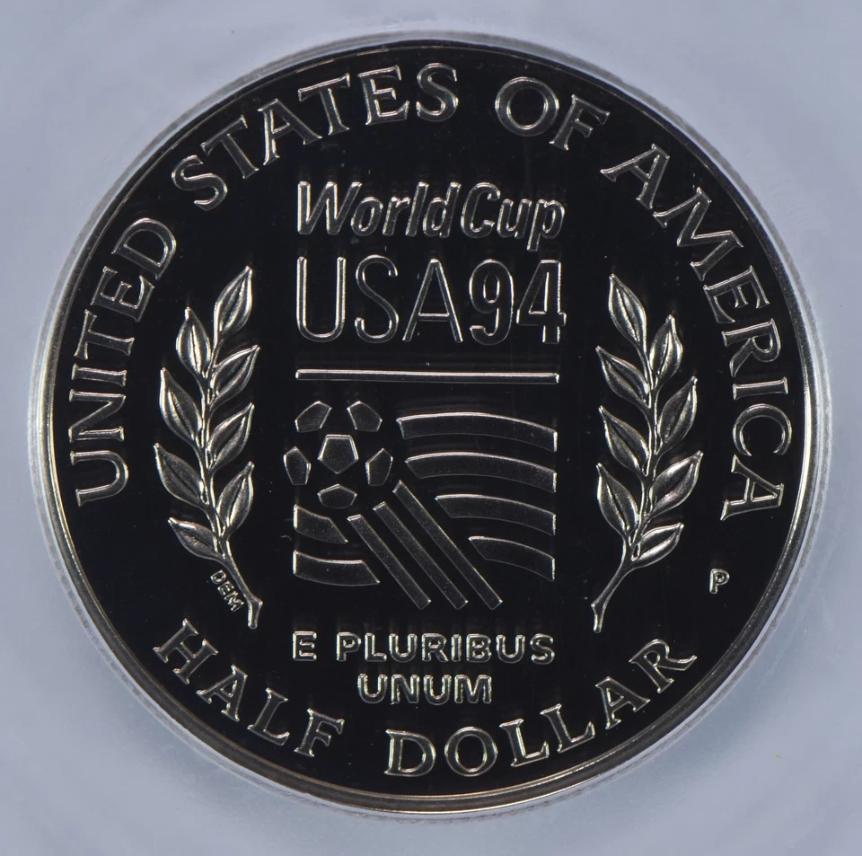 1994-P World Cup Soccer Commemorative Half Dollar PR70 DCAM ICG *4656 - Image 3 of 4