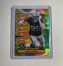 Topps Chrome 2025 Power Players Refractor PP-37 Maxx Crosby Raiders