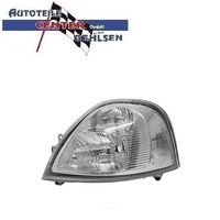 Scheinwerfer Links H7/H1 MIT Stellmotor Nissan / Opel / Renault