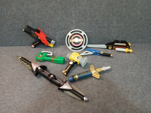 Vintage Power Rangers  Weapon Set Lot