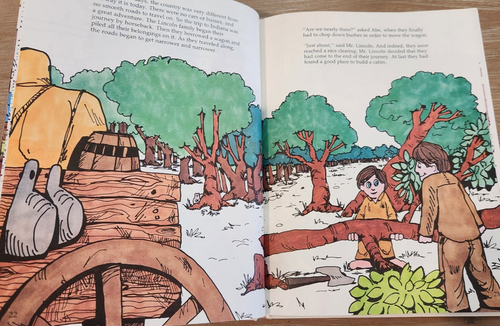 The Value Of Respect Story Of Abraham Lincoln ValueTale by Ann Johnson 1st Ed. - Imagen 8 de 10