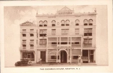 Newton NJ New Jersey View of The Cochran House Postcard Unposted c1928