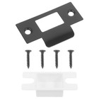 Schließblech Tür Edelstahl -Streikplatte Türlochbedeckungsplatte