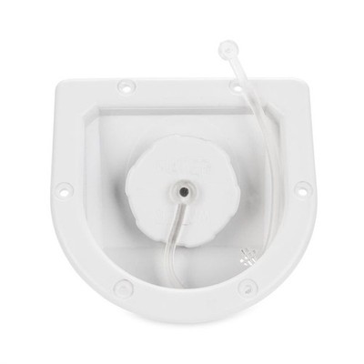 American Motorhome RV Flush Mount Recessed Water Fill White 88-8808