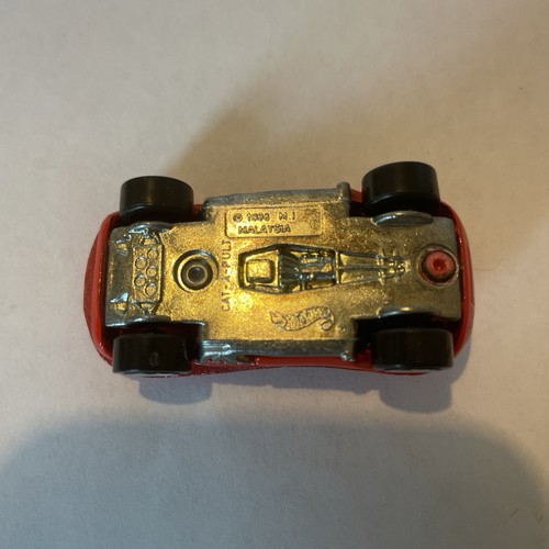 1998 Hot Wheels Cat-A-Pult No. 64 Red Vintage Retro Diecast Car Loose - Picture 5 of 5