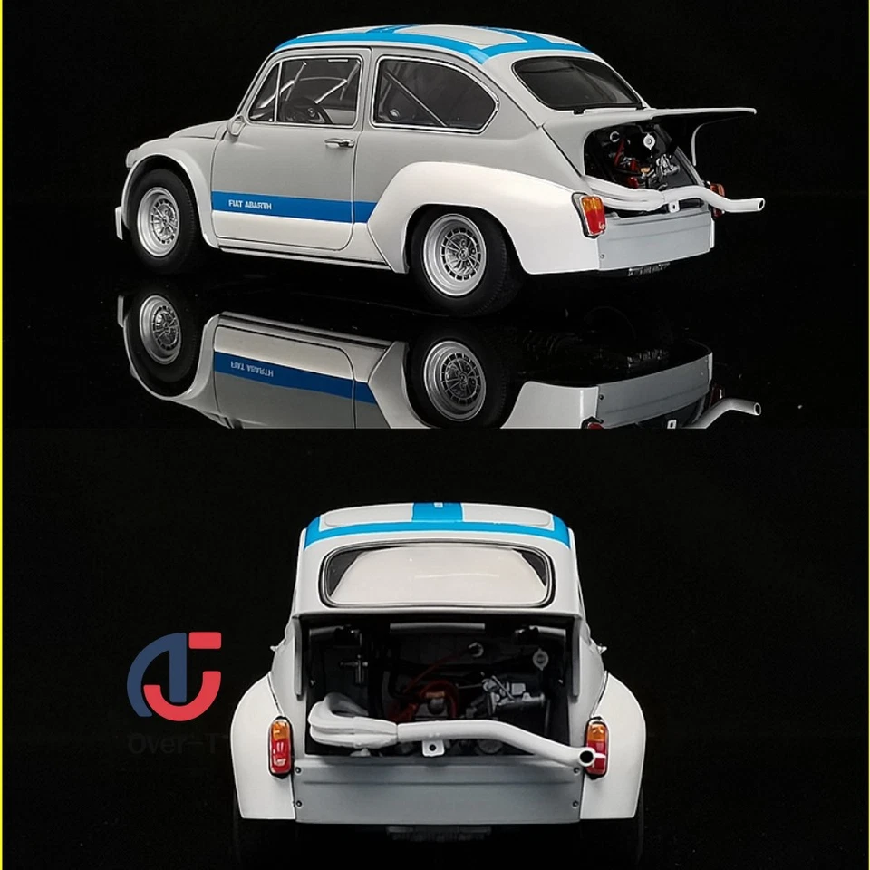 AUTOart 1/18 Fiat Model Abbas Model Gift Vintage Car Alloy Car Model - Image 2 of 4