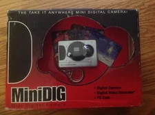 MiniDIG Digital Camera KeyChain - Camera, Digital Video Recorder, PC Cam 