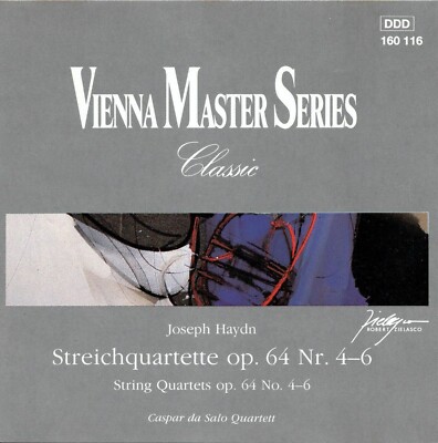 Joseph Haydn: String Quartets op. 64 Nos. 4, 5, 6 (CD, 1988, PMG)