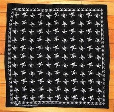 Halloween Pirate Pirates crossbones rockabilly bandanna bandana spooky accessory