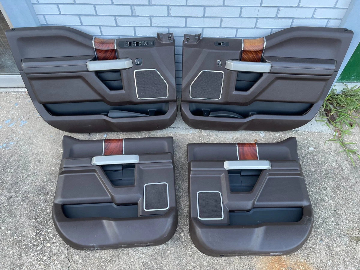 2017 2018 2019 FORD F250 F350 F450 King Ranch Door Panels Front