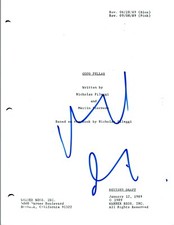 Robert DeNiro Signed Autographed GOODFELLAS Movie Script COA VD