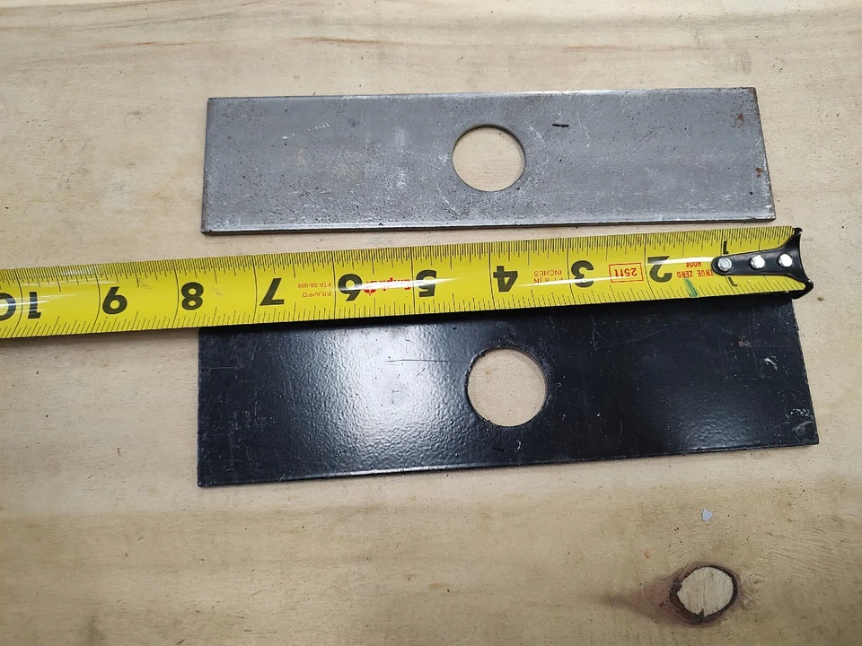 Lote de 137 hojas de borde, 8x2" agujero central 1", Oregon PP40139, 6477 Foto 3 de 4