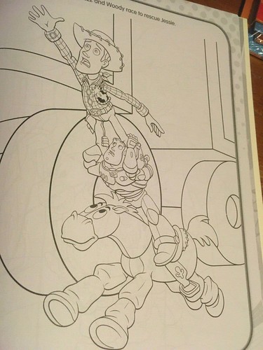 NEW Disney PIXAR COLOURING book over 60 pages to COLOUR IN 9781472312297 - Picture 4 of 4