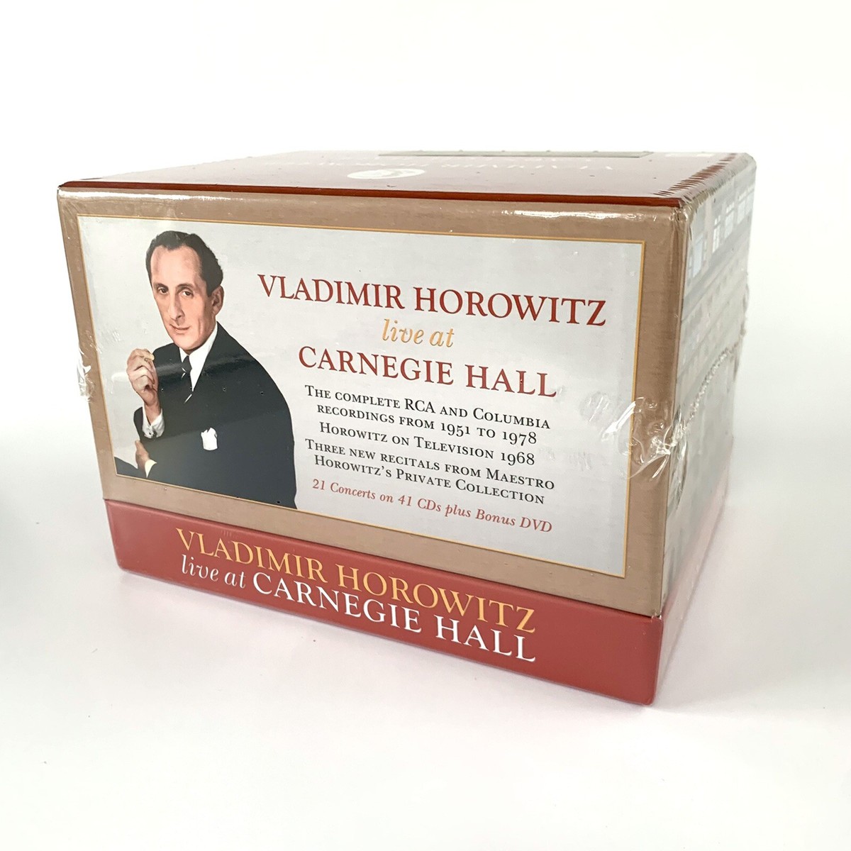 Vladimir Horowitz Live At Carnegie Hall 41 CD +DVD Boxset Sony