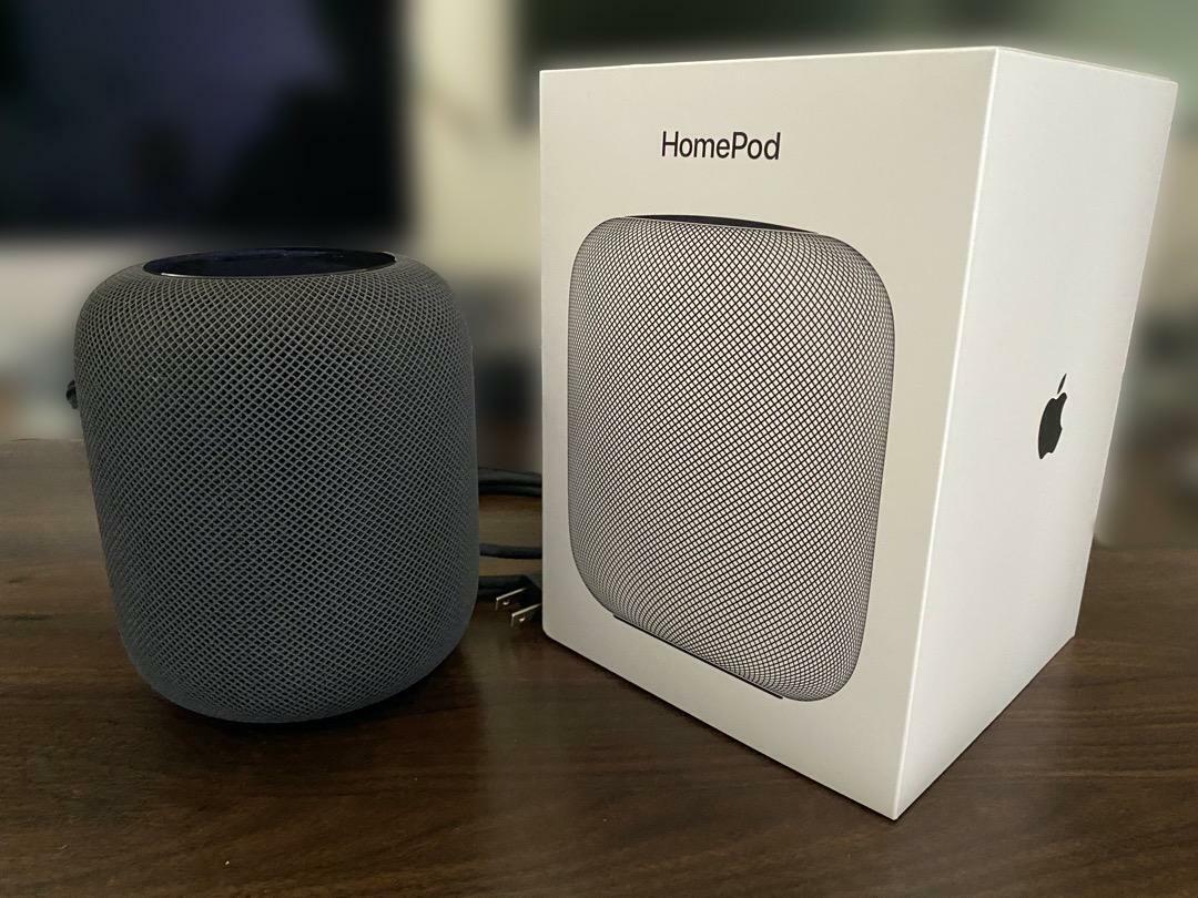 Apple HomePod Smart Speaker Space Grey Voice Enabled Smart Apple HomePod Smart Speaker Space Grey Voice Enabled Smart