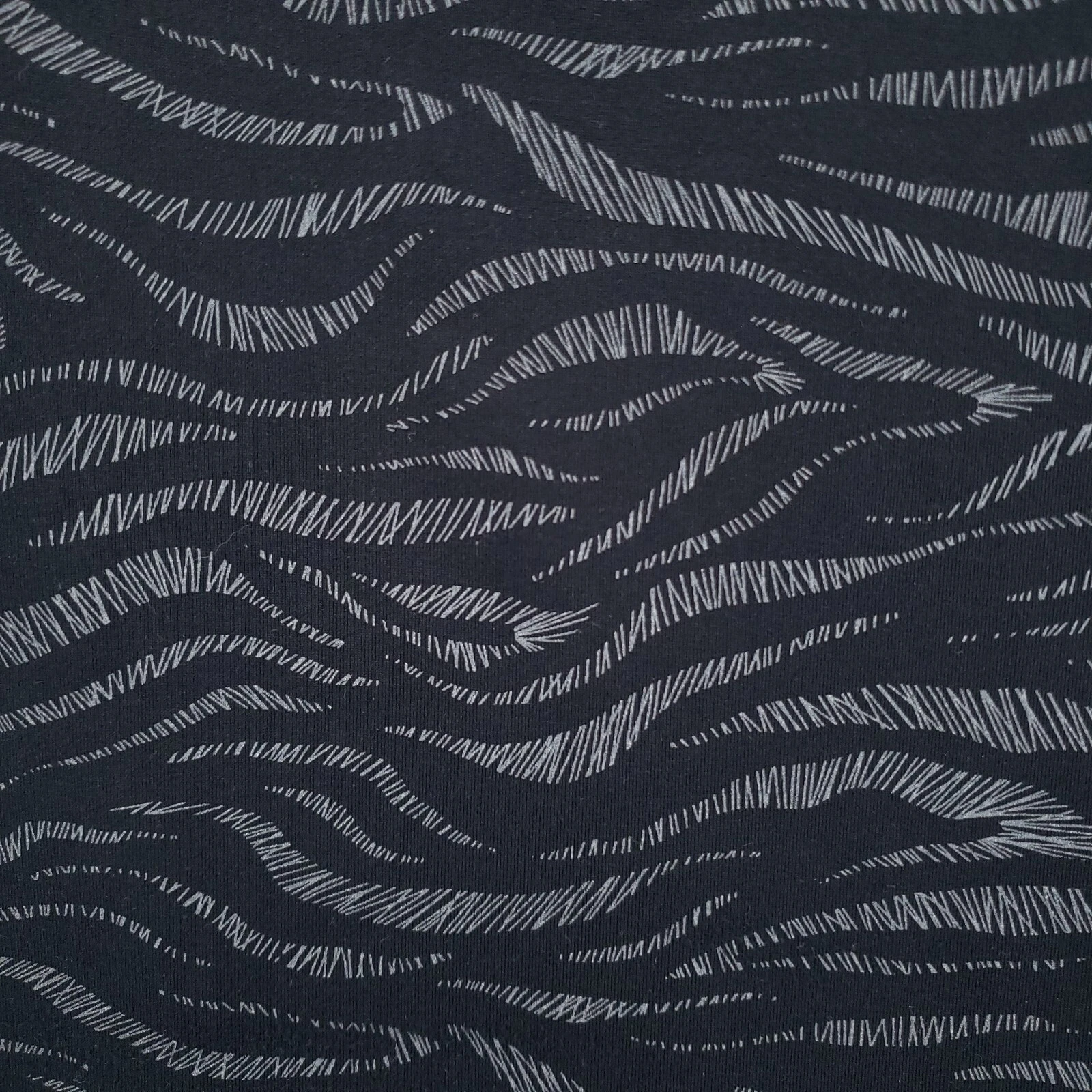 fabletics norwalk racerback zebra built in bra tank-top
