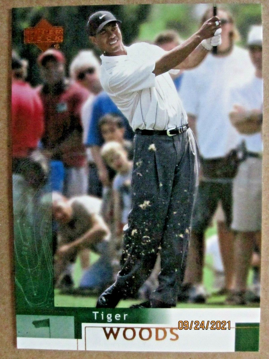 【中古】「未使用品」Tiger Woods PGA Tour 2002 (輸入版) 2002 PGA TOUR UPPER DECK TIGER WOODS GOLF CARD #1 | eBay