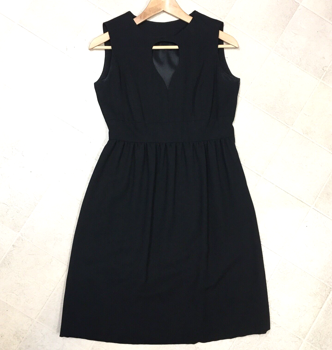 Oscar de la Renta Boutique Little Black Dress Women's 10 Vintage MCM Sleeveless Oscar de la Renta Boutique Little Black Dress Women's 10 Vintage MCM Sleeveless