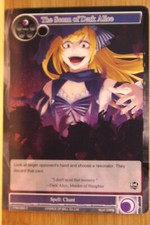 Force Of Will CCG "The Scorn of Dark Alice" TTW-089 C