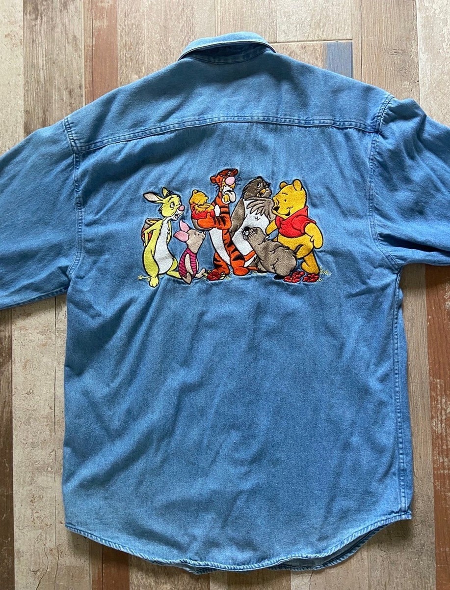 Inc Embroidered Denim Top Port Company Embroidered Women's Long