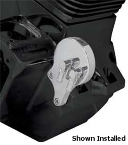Oil Filter Mount Kit Chrome Slim Line For 92-99 Harley Evolution 87145 - Picture 2 of 2