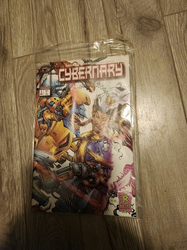 CYBERNARY #5 : Image comics 1996 VF/NM; bondage cover, Steve Gerber Venom swipe