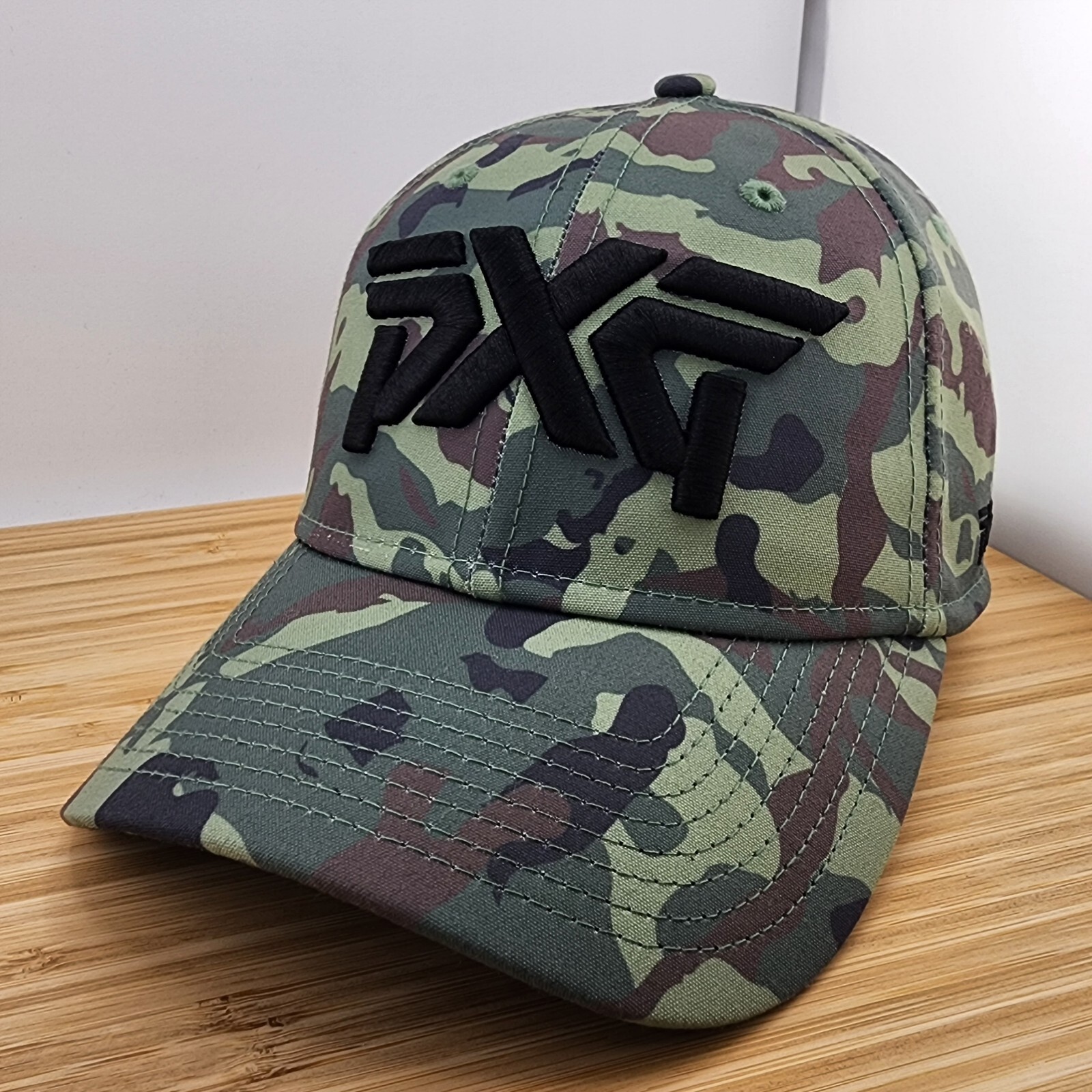 PXG Golf Hat in Jungle Camo - New Era 9TWENTY Strapback ⛳