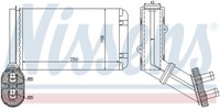 Nissens 73972 WäRmetauscher, Innenraumheizung FüR Ford Seat VW