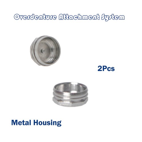 Tapa de carcasa de metal dental, para implantes de pilar de sobredentadura Loc In, extraíble - Imagen 3 de 19