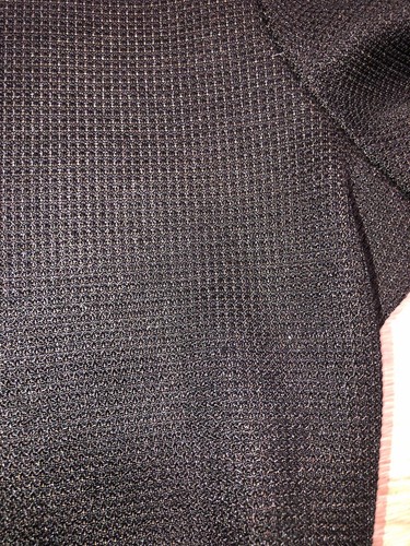 Mg Apparel Vintage 70s US Bodycon Knit Maxi Dress Long Sleeve Black M Side Slit, $25.07 - Photo 9