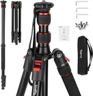SmallRig Camera Tripod Monopod Ball Head Tripod fr Camera Max Load 33lb/15kg 