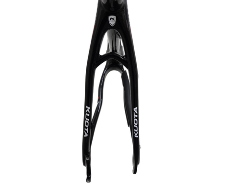 Cuadro grande de carbono para MTB Kuota KY-30 27,5""' TT cónico 9 mm QR negro retro - Imagen 14 de 17
