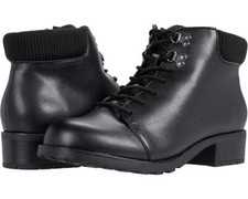 Trotters Becky 2.0 Women's Size US 6.5 Black Faux Fur Waterproof Boots KHD2400