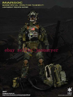 Easy&simple ES26015 1/6 MARSOC Marine Special Operation Team Mk46