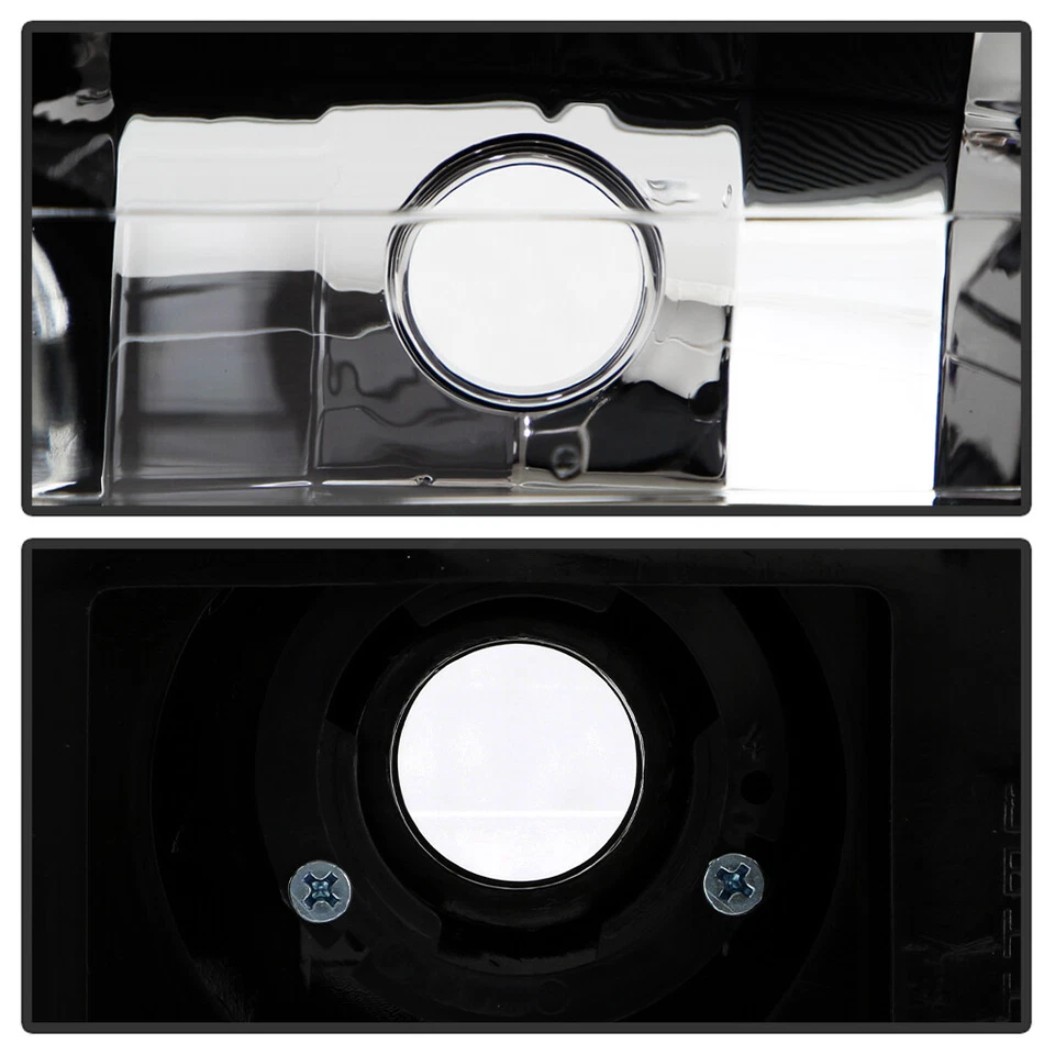 Faros negros Chevy Silverado GMC Sierra C/K 1988-1993 + esquina + lámparas de parachoques Foto 4 de 4