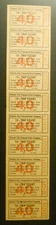 Atlantic City Transportation Company - 10-trip ticket strip - 40-cent fare
