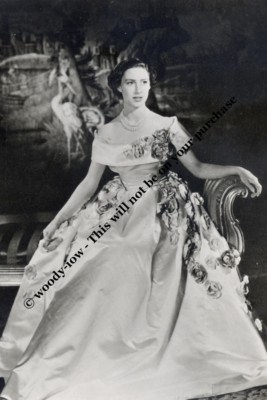 mm724 - Young Princess Margaret wears gown - photograph 6x4 | eBay