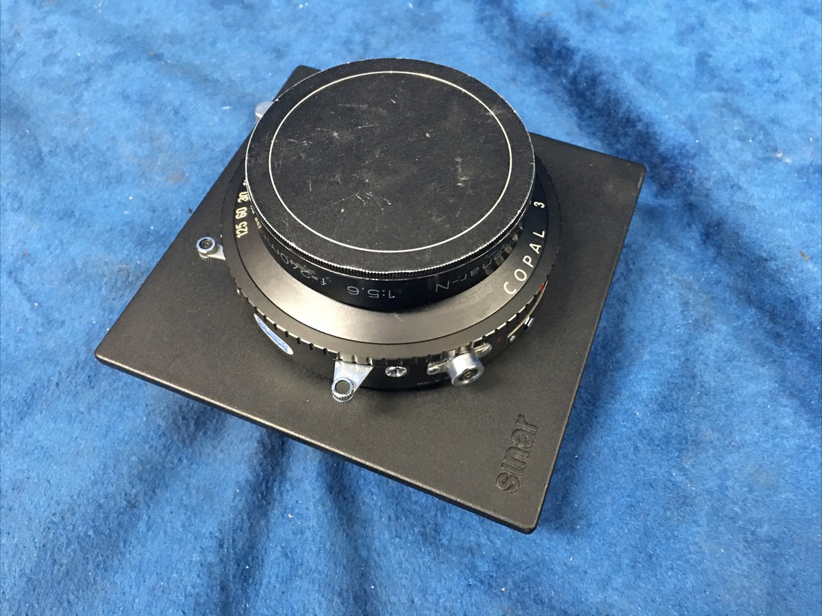 Rodenstock Sironar N MC 240mm F5.6 lens in Copal #3, 4x5 Rodenstock Sironar N MC 240mm F5.6 lens in Copal #3, 4x5