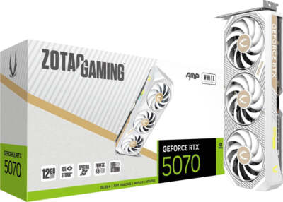 Zotac GeForce RTX 5070 AMP WHITE Edition - NEU & OVP - Händler