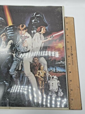 1993 Star Wars Poster, Tom Chantrell, Lucas Films