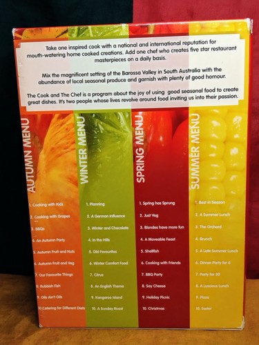 The Cook and The Chef - The Four Seasons Boxset (DVD, R4, 2007, 8-Discs) - Imagen 2 de 5