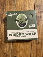 Dr. Squatch Star Wars WISDOM WASH Soap 5oz Bar - Yoda Limited Edition