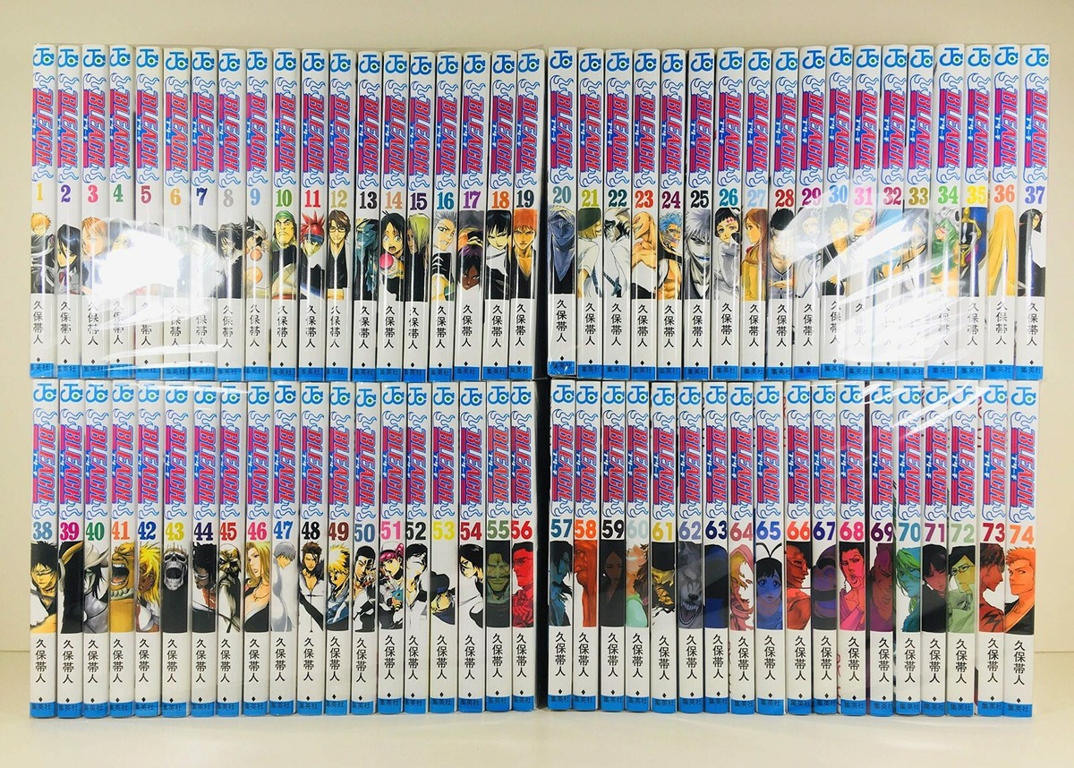 BLEACH 1〜9.11〜74巻セット BLEACH vol.1-74 manga Complete set Shonen Jump comics